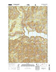Mount Mitchell Washington Current topographic map, 1:24000 scale, 7.5 X 7.5 Minute, Year 2013