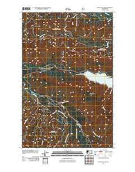 Mount Muller Washington Historical topographic map, 1:24000 scale, 7.5 X 7.5 Minute, Year 2011
