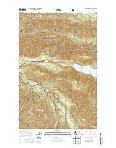 Mount Muller Washington Current topographic map, 1:24000 scale, 7.5 X 7.5 Minute, Year 2014