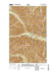 Mount Prophet Washington Current topographic map, 1:24000 scale, 7.5 X 7.5 Minute, Year 2014