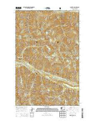 Mount Pugh Washington Current topographic map, 1:24000 scale, 7.5 X 7.5 Minute, Year 2014