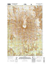 Mount Saint Helens Washington Current topographic map, 1:24000 scale, 7.5 X 7.5 Minute, Year 2013