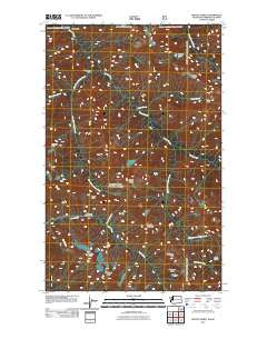 Mount Sefrit Washington Historical topographic map, 1:24000 scale, 7.5 X 7.5 Minute, Year 2011
