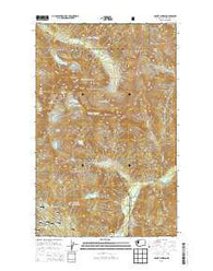 Mount Shuksan Washington Current topographic map, 1:24000 scale, 7.5 X 7.5 Minute, Year 2014