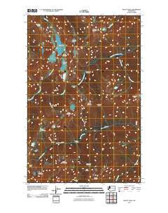 Mount Steel Washington Historical topographic map, 1:24000 scale, 7.5 X 7.5 Minute, Year 2011