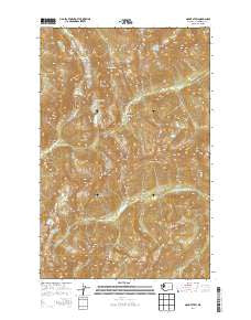 Mount Steel Washington Current topographic map, 1:24000 scale, 7.5 X 7.5 Minute, Year 2014