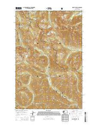 Mount Stuart Washington Current topographic map, 1:24000 scale, 7.5 X 7.5 Minute, Year 2014
