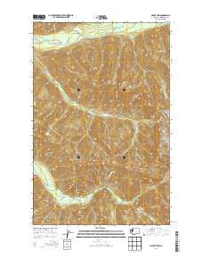 Mount Tom Washington Current topographic map, 1:24000 scale, 7.5 X 7.5 Minute, Year 2014