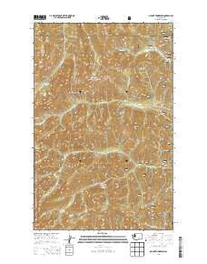 Mount Townsend Washington Current topographic map, 1:24000 scale, 7.5 X 7.5 Minute, Year 2014