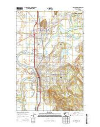 Mount Vernon Washington Current topographic map, 1:24000 scale, 7.5 X 7.5 Minute, Year 2014