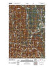 Mount Walker Washington Historical topographic map, 1:24000 scale, 7.5 X 7.5 Minute, Year 2011