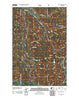 Mount Wow Washington Historical topographic map, 1:24000 scale, 7.5 X 7.5 Minute, Year 2011