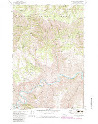 Mountain View Washington Historical topographic map, 1:24000 scale, 7.5 X 7.5 Minute, Year 1971