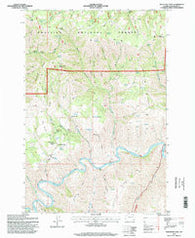 Mountain View Washington Historical topographic map, 1:24000 scale, 7.5 X 7.5 Minute, Year 1995