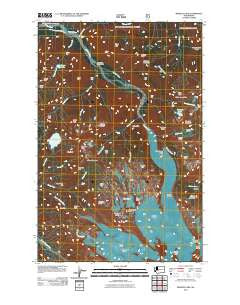 Mowich Lake Washington Historical topographic map, 1:24000 scale, 7.5 X 7.5 Minute, Year 2011