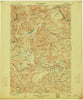 Mt Aix Washington Historical topographic map, 1:125000 scale, 30 X 30 Minute, Year 1904