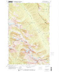 Mt. Arriva Washington Historical topographic map, 1:24000 scale, 7.5 X 7.5 Minute, Year 1963
