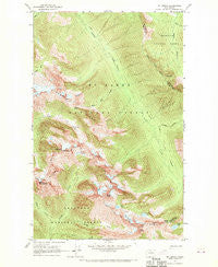 Mt. Arriva Washington Historical topographic map, 1:24000 scale, 7.5 X 7.5 Minute, Year 1963