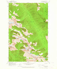 Mt. Arriva Washington Historical topographic map, 1:24000 scale, 7.5 X 7.5 Minute, Year 1963