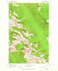 Mt. Arriva Washington Historical topographic map, 1:24000 scale, 7.5 X 7.5 Minute, Year 1963