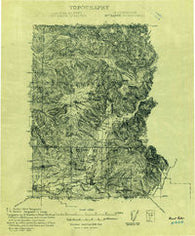 Mt Baker Washington Historical topographic map, 1:192000 scale, 30 X 30 Minute, Year 1909
