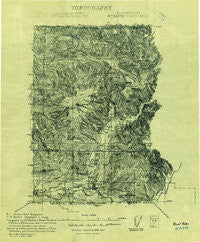 Mt Baker Washington Historical topographic map, 1:192000 scale, 30 X 30 Minute, Year 1909