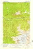 Mt. Baker Washington Historical topographic map, 1:62500 scale, 15 X 15 Minute, Year 1952