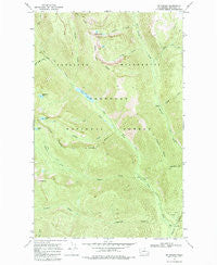 Mt Barney Washington Historical topographic map, 1:24000 scale, 7.5 X 7.5 Minute, Year 1969