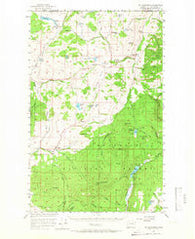 Mt. Bonaparte Washington Historical topographic map, 1:62500 scale, 15 X 15 Minute, Year 1957