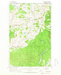 Mt. Bonaparte Washington Historical topographic map, 1:62500 scale, 15 X 15 Minute, Year 1957