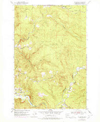 Mt. Brynion Washington Historical topographic map, 1:24000 scale, 7.5 X 7.5 Minute, Year 1953
