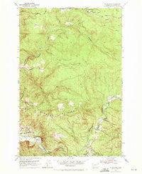Mt. Brynion Washington Historical topographic map, 1:24000 scale, 7.5 X 7.5 Minute, Year 1953
