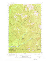 Mt Christie Washington Historical topographic map, 1:62500 scale, 15 X 15 Minute, Year 1947
