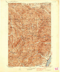 Mt Constance Washington Historical topographic map, 1:125000 scale, 30 X 30 Minute, Year 1938