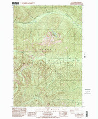 Mt Jupiter Washington Historical topographic map, 1:24000 scale, 7.5 X 7.5 Minute, Year 1985