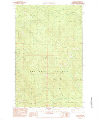 Mt Leona Washington Historical topographic map, 1:24000 scale, 7.5 X 7.5 Minute, Year 1983