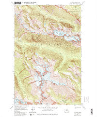 Mt Logan Washington Historical topographic map, 1:24000 scale, 7.5 X 7.5 Minute, Year 1963