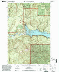 Mt Mitchell Washington Historical topographic map, 1:24000 scale, 7.5 X 7.5 Minute, Year 1998