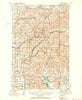 Mt Spokane Washington Historical topographic map, 1:62500 scale, 15 X 15 Minute, Year 1943