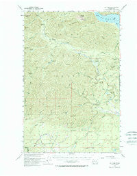 Mt Tebo Washington Historical topographic map, 1:62500 scale, 15 X 15 Minute, Year 1953