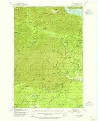 Mt Tebo Washington Historical topographic map, 1:62500 scale, 15 X 15 Minute, Year 1953