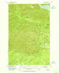 Mt Tebo Washington Historical topographic map, 1:62500 scale, 15 X 15 Minute, Year 1953