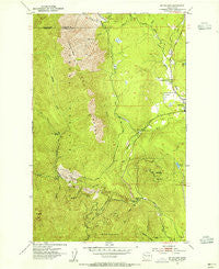Mt. Walker Washington Historical topographic map, 1:24000 scale, 7.5 X 7.5 Minute, Year 1953