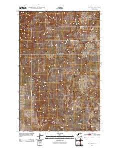 Mud Spring Washington Historical topographic map, 1:24000 scale, 7.5 X 7.5 Minute, Year 2011