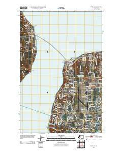 Mukilteo Washington Historical topographic map, 1:24000 scale, 7.5 X 7.5 Minute, Year 2011
