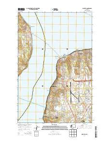 Mukilteo Washington Current topographic map, 1:24000 scale, 7.5 X 7.5 Minute, Year 2014