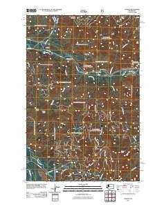 Nagrom Washington Historical topographic map, 1:24000 scale, 7.5 X 7.5 Minute, Year 2011