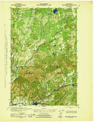 Nahwatzel Lake Washington Historical topographic map, 1:62500 scale, 15 X 15 Minute, Year 1943