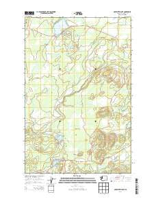 Nahwatzel Lake Washington Current topographic map, 1:24000 scale, 7.5 X 7.5 Minute, Year 2014