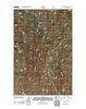 Naneum Canyon Washington Historical topographic map, 1:24000 scale, 7.5 X 7.5 Minute, Year 2011